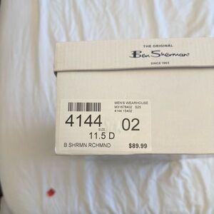 Ben Sherman Richmond Shoes in Classic black and white